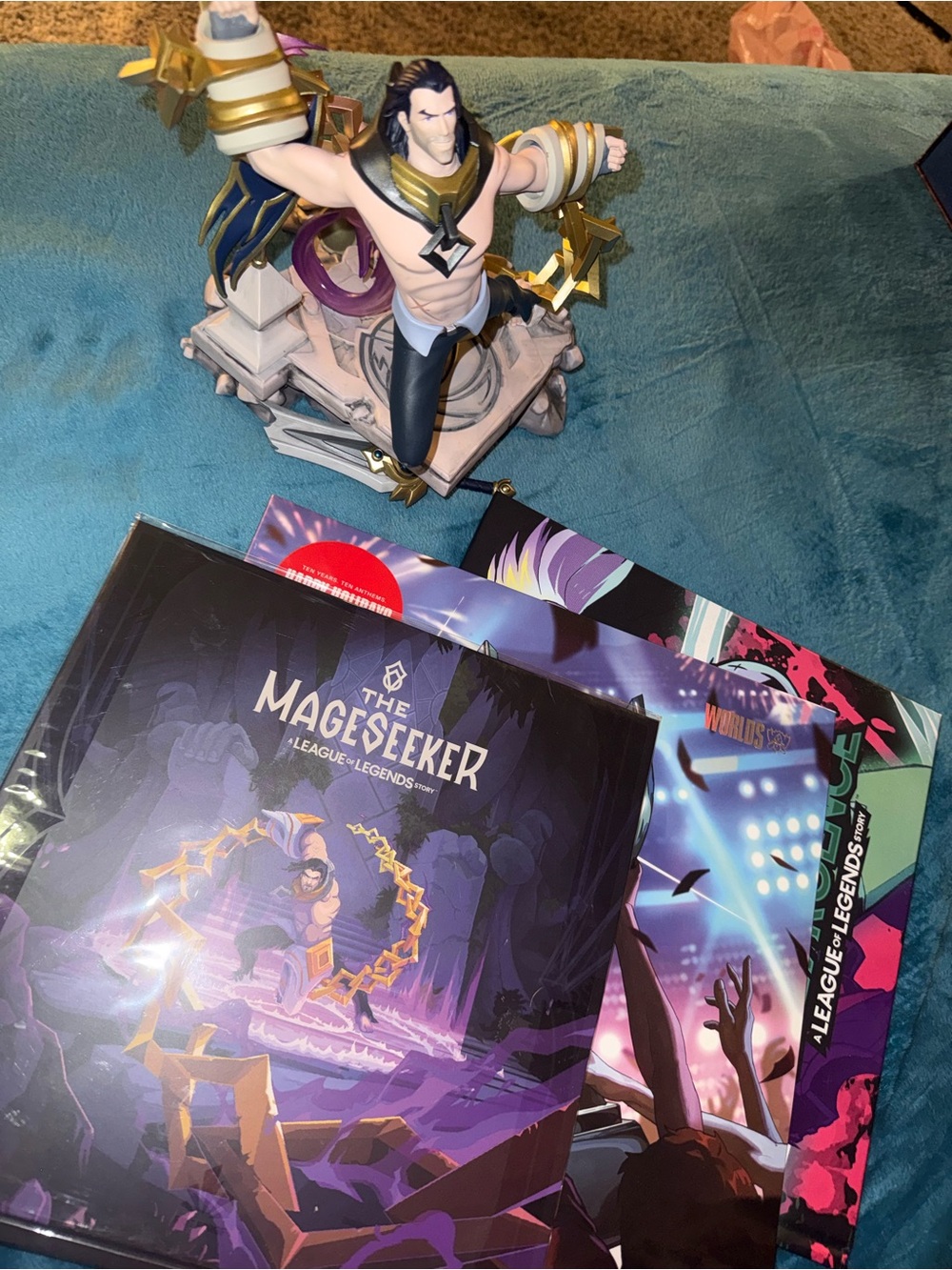 league of legends mageseeker figure book world of anthems convergence artbook